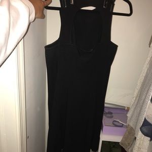 FREE PEOPLE BLACK MINI DRESS